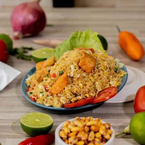 chaufa de pescao CHAUFA DE MARISCOS